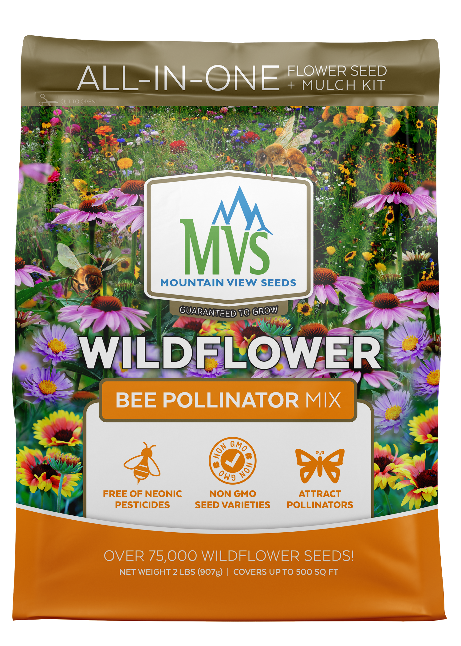 flower seeds for bees BEE POLLINATOR – MVS Lawn