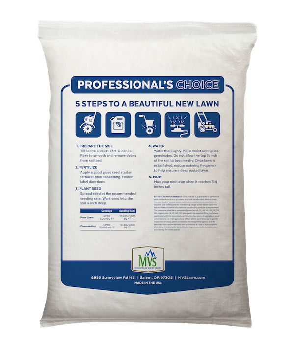 Professional's Choice Tall Fescue